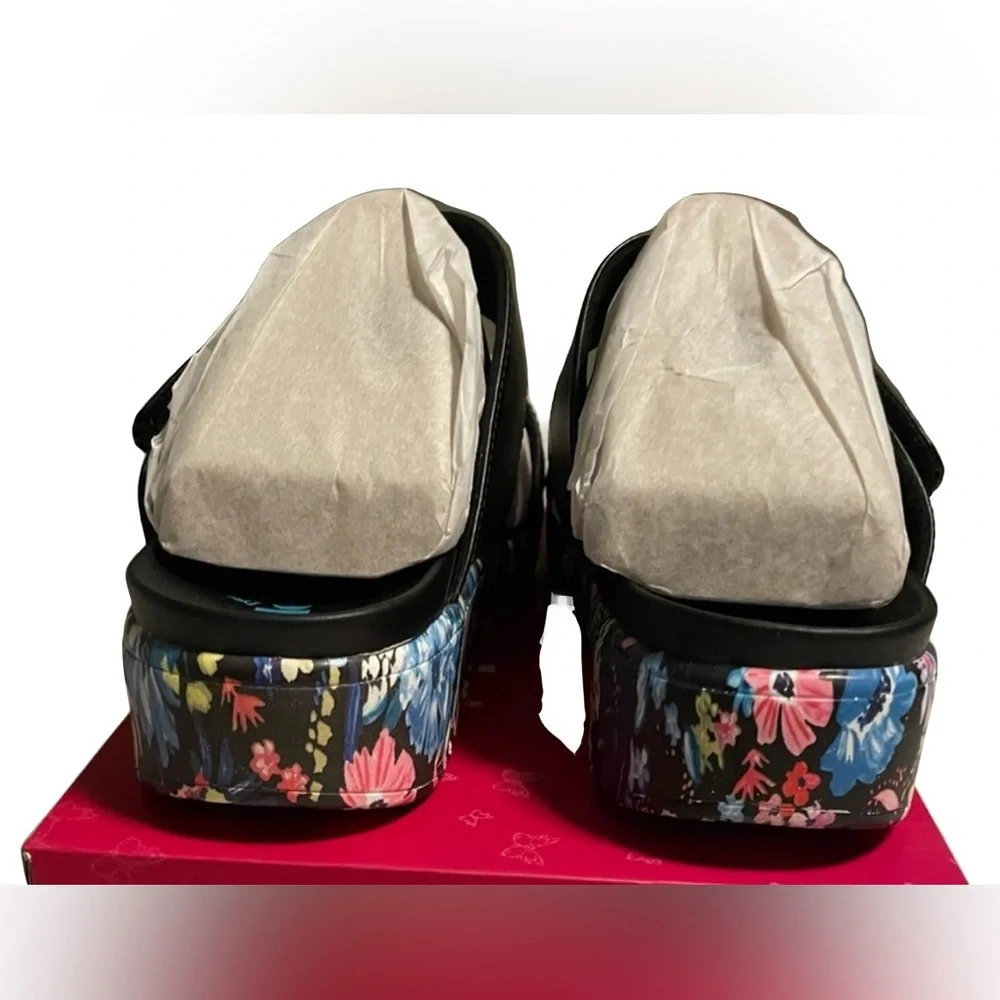 Alegria Lena Sandals Black Size 11 EU 41 New Platform - Picture 8 of 12